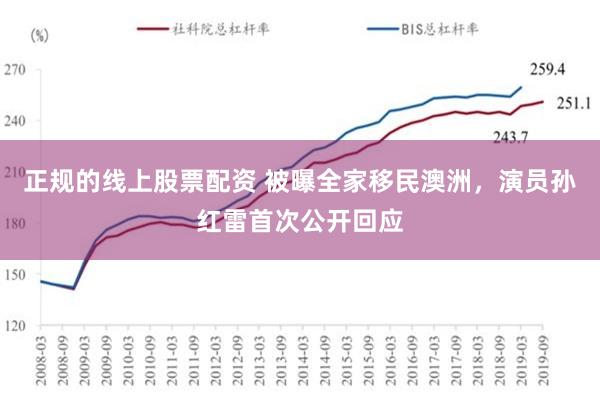 正规的线上股票配资 被曝全家移民澳洲，演员孙红雷首次公开回应